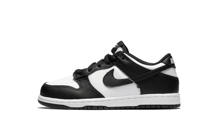 Nike Dunk Low Black White Enfant Ps